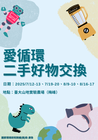 二手好物交換海報